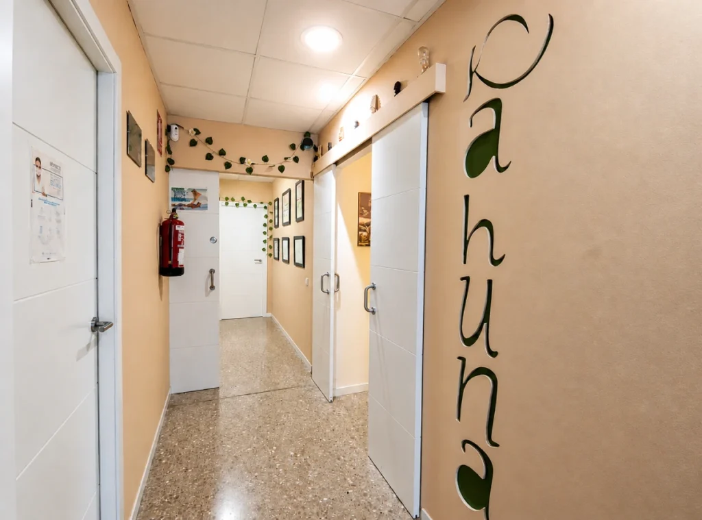 centro de masajes en Terrassa Kahuna interior del centro