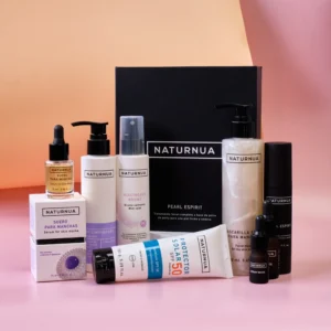 Productos faciales Naturnua para manchas y cuidado de la piel utilizados en Kahuna Terrassa